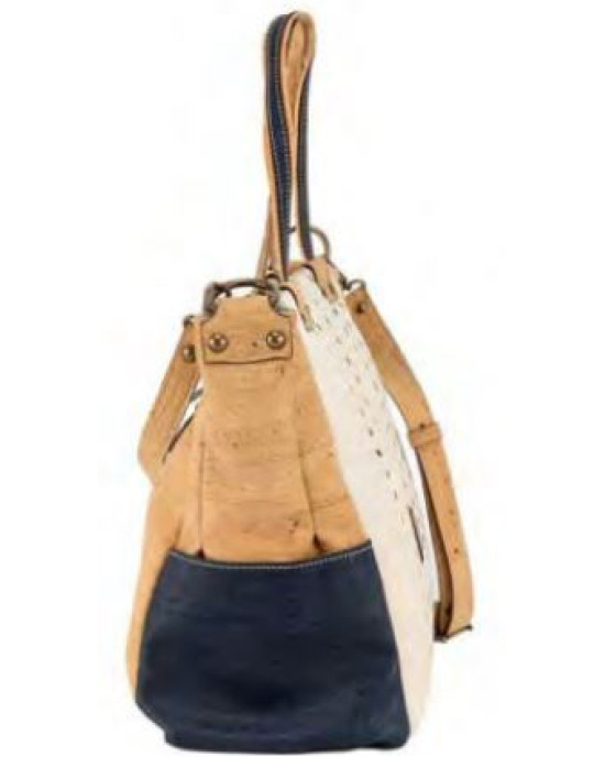 Sac en liège naturel porté épaule 30X28X15CM MNS18410BNB