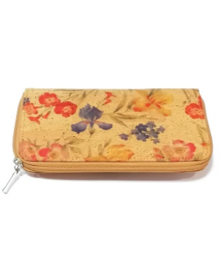 Portefeuille-Compagnon femme en liège naturel  20x10x03 cm  CA34090FL