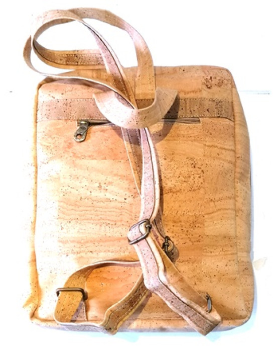Sac à dos en liège pratique, citadin et léger 28 x 36 x 12 cm MNS20633